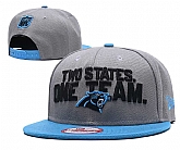 Panthers Two States One Team Gray Adjustable Hat GS,baseball caps,new era cap wholesale,wholesale hats